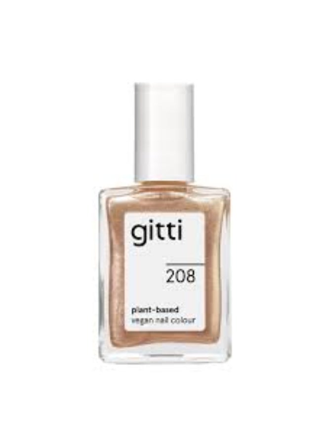 gitti no. 208 Nail Polish 15ml - Image 1
